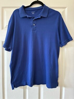 Lands' End Men’s Royal Blue Polo Shirt
